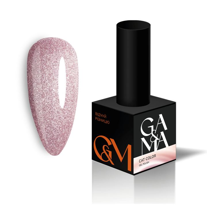 GA&MA. Gel polish Cat Color, #007. Гель-лак світловідбиваючий «Котяче око», 6 ml #2