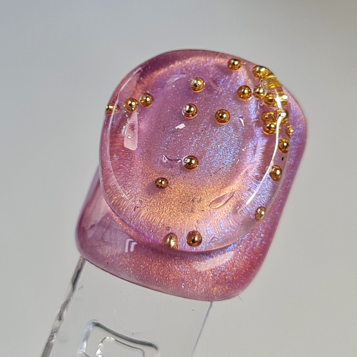 ADORE. Cat's Eye Gel Polish, #U-02, 8 ml. Гель-лак "котяче око"-хамелеон, бордово-сливовий  із бронзовим відблиском #3
