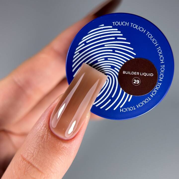TOUCH. Liquid Builder Gel #29, 15 ml, gel liquide solide pour extension #2