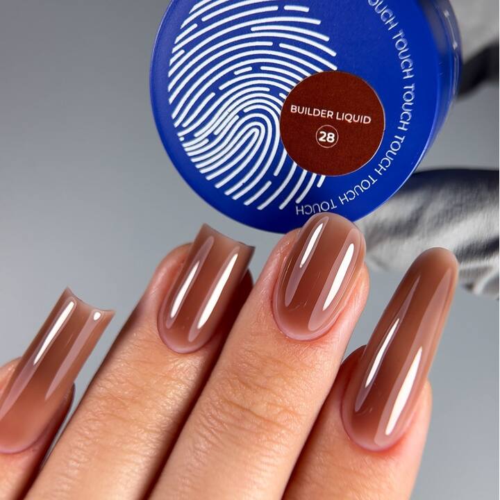TOUCH. Liquid Builder Gel #28, 15 ml, gel liquide solide pour extension #3