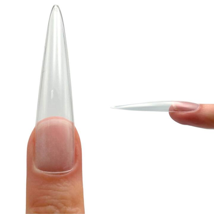 ADORE. SPLETNIца SIZE, Gel Tips, Stilette XXL, 240 pcs. Gel nail tips, extra long stiletto #2
