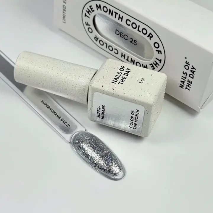 NOTD. "Color of the month, December 2025" Gel Polish, SUPERHUMANS, 6 ml. Гель-лак "Колір місяця, Грудень 2025" #8