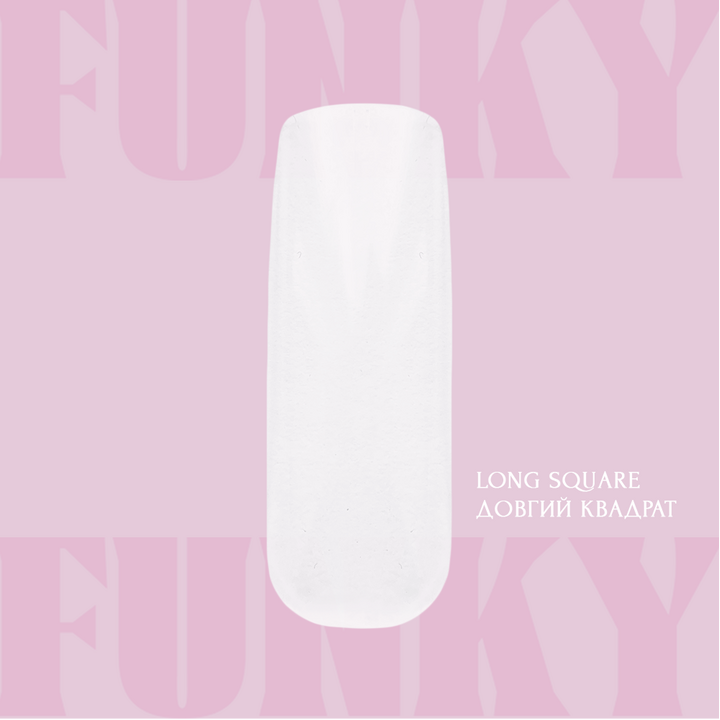 ADORE. Funky Gel Tips, MIX, 240 pcs. Гелеві тіпси, мікс форм #6