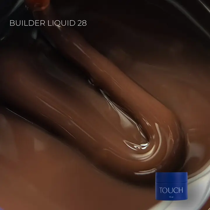 TOUCH. Liquid Builder Gel #28, 15 ml, gel liquide solide pour extension #1