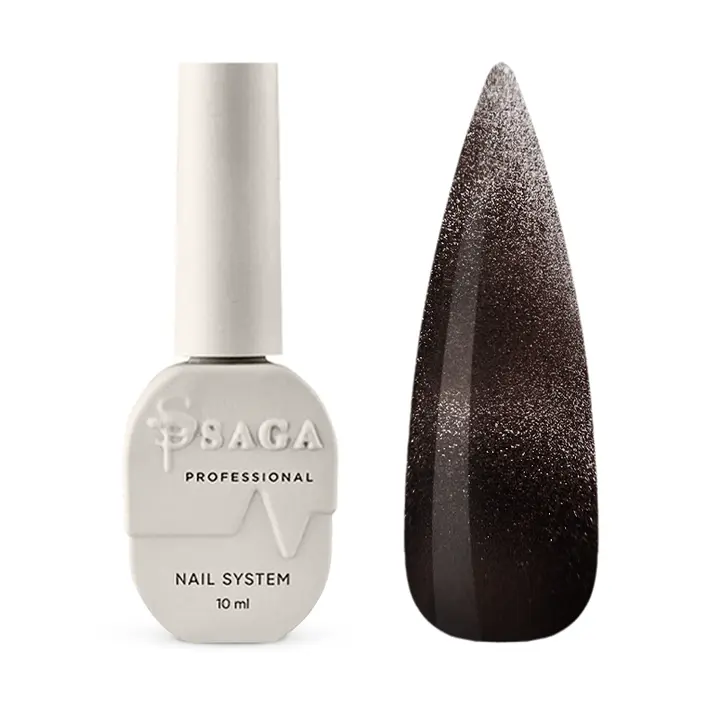 SAGA. Cat's Eye Gel Polish "Dream Cat", #05, 10 ml. Gel Polish "Katzenauge" Kristall #1