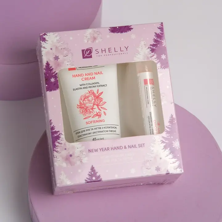 SHELLY. New Year Gift Set "Hand and Nail ". Новорічний подарунковий набір для рук та нігтів #2