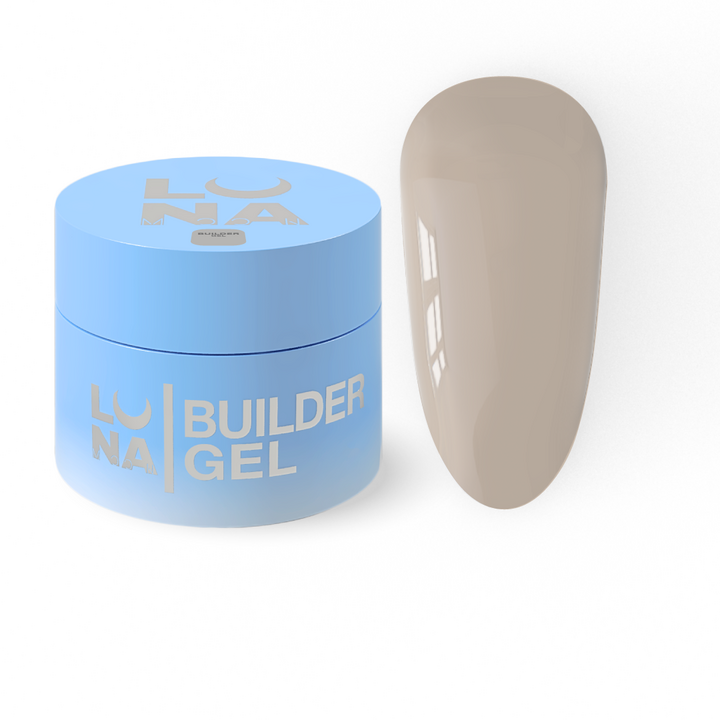 LUNAmoon. Premium Builder Gel #12 Brown beige, 50 ml, builder gel modelujący, brązowo-beżowy #1