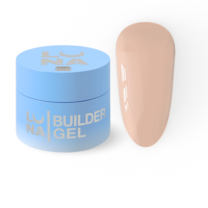 LUNAmoon. Premium Builder Gel #25 Classic beige, 30 ml, builder gel, beige clásico #1