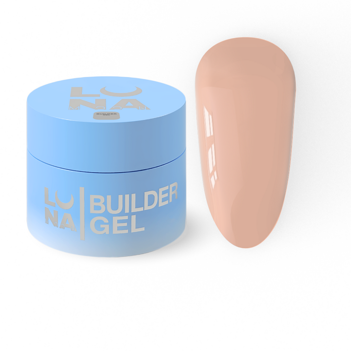 LUNAmoon. Premium Builder Gel #26 Dark beige, 50 ml, builder gel, beige scuro #1