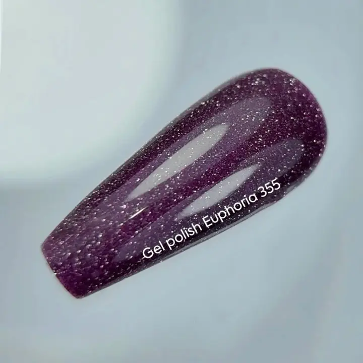 NOTD. Reflective Gel Polish Euphoria #355, 10 ml, гель-лак світловідбиваючий #5