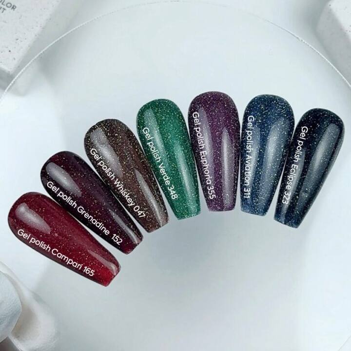 NOTD. Reflective Gel Polish Euphoria #355, 10 ml, гель-лак світловідбиваючий #8