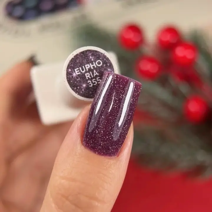 NOTD. Reflective Gel Polish Euphoria #355, 10 ml, гель-лак світловідбиваючий #4