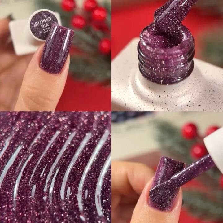 NOTD. Reflective Gel Polish Euphoria #355, 10 ml, гель-лак світловідбиваючий #3