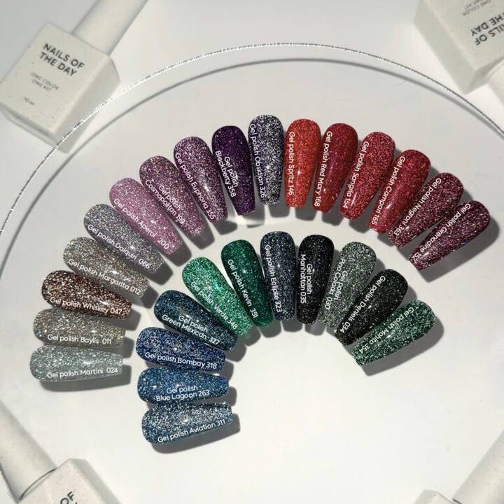 NOTD. Reflective Gel Polish Eclipse #323, 10 ml, гель-лак світловідбиваючий #10