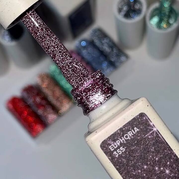 NOTD. Reflective Gel Polish Euphoria #355, 10 ml, гель-лак світловідбиваючий #2