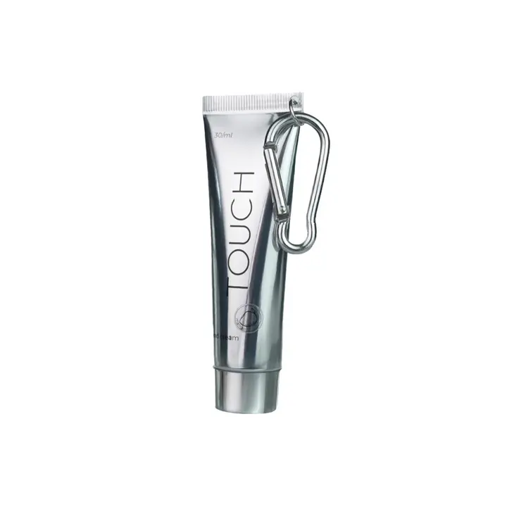 TOUCH. Hand Cream, Mango, 30 ml, odżywczy krem do rąk o zapachu mango, z karabińczykiem #1