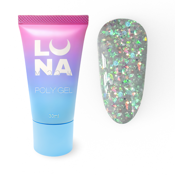 LUNAmoon. Polygel #09, 30 ml, полигель #1
