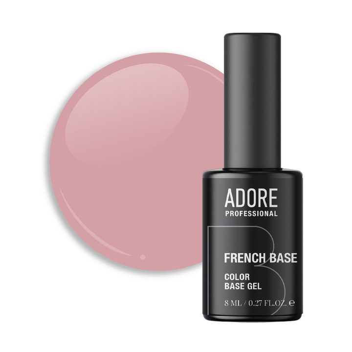 ADORE. French Base, №16, Primrose, 8 ml. Камуфлююча база #1