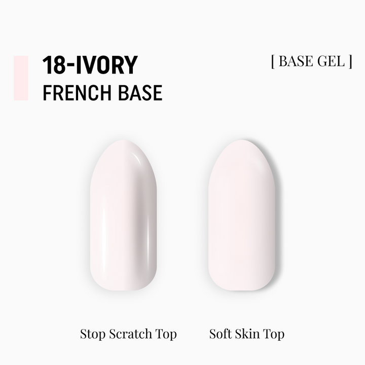 ADORE. French Base, №18, Ivory, 15 ml. Камуфлююча база #2