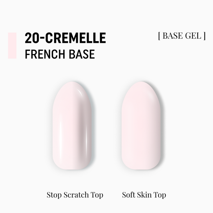 ADORE. French Base, №20, Cremelle, 15 ml. Камуфлююча база #2