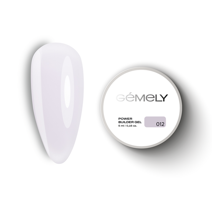 GÉMELY (ex GA&MA). Power builder gel #12, 5 ml, gel duro #1
