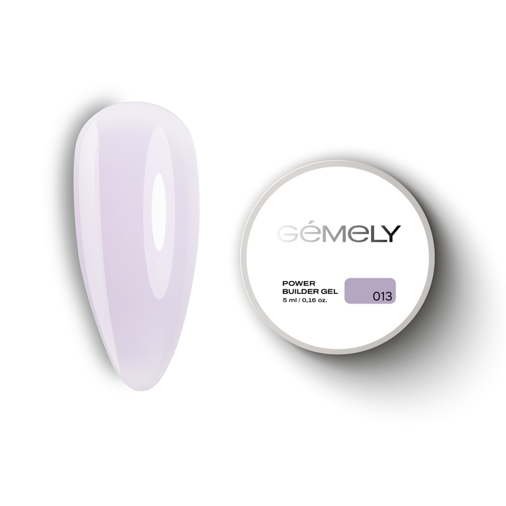 GÉMELY (ex GA&MA). Power builder gel #13, 5 ml, gel duro #1