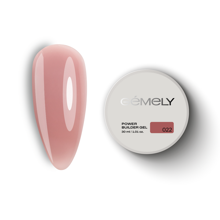 GÉMELY (ex GA&MA). Power builder gel #22, 30 ml, твердий гель #1