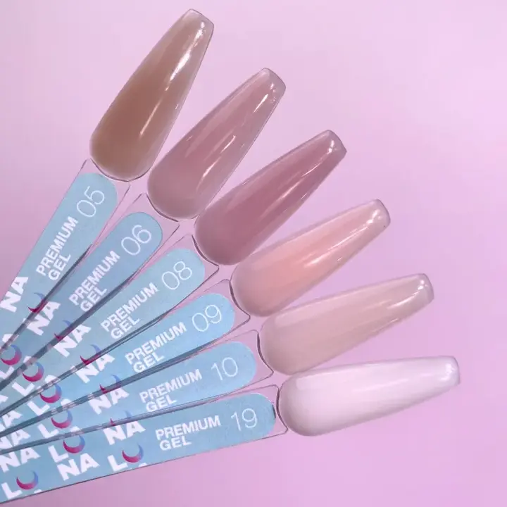 LUNAmoon. Premium Builder Gel "La Ballerina" #19, 30 ml, моделюючий гель #3