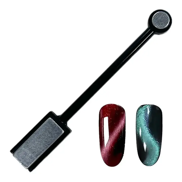 SAGA. Magnet for Gel Polish Cat's eye. Магніт ДВОСТОРОННІЙ для "котячого ока" #2
