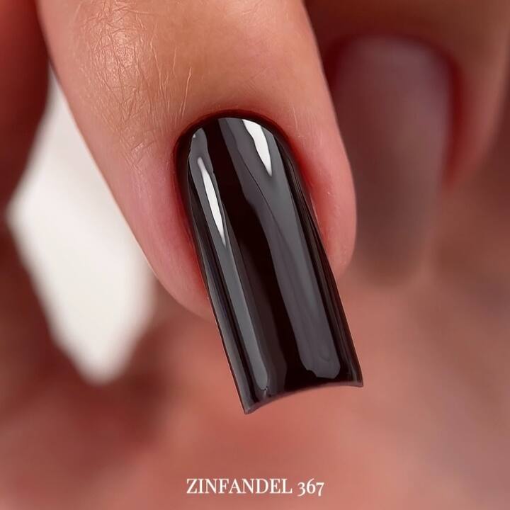 NOTD. Gel Polish Zinfandel #367, 10 ml, гель-лак темно-бордовий #4