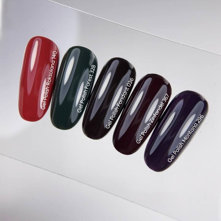 NOTD. Gel Polish Fondant #036, 10 ml, гель-лак темно-коричневий #6
