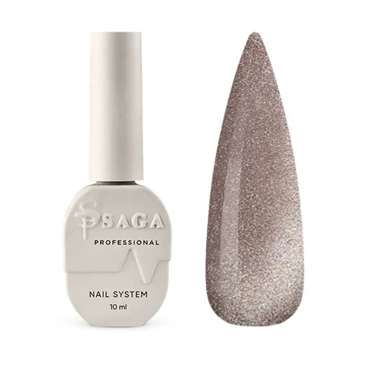 SAGA. Cat's Eye Gel Polish "Space Cat", #06, 10 ml. Гель-лак "Котяче око" #1
