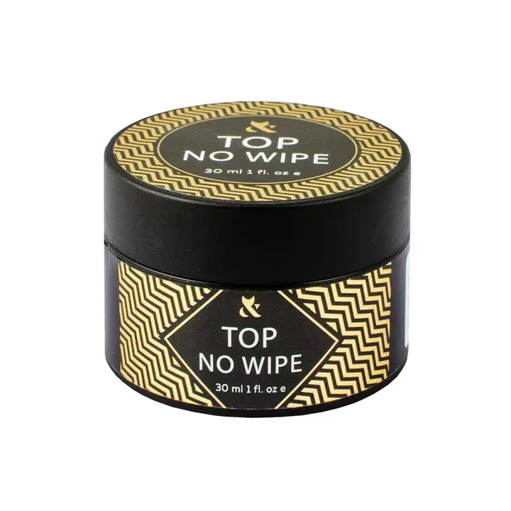 F.O.X. Top No Wipe, clear, 30 ml. Топ без липкого шару, прозорий #1