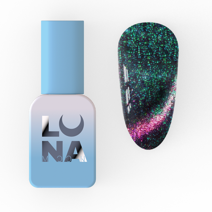 LUNAmoon. Color "Cat Eye" Gel Polish #265, 8 ml, Gel-Nagellack „Katzenauge“ #1