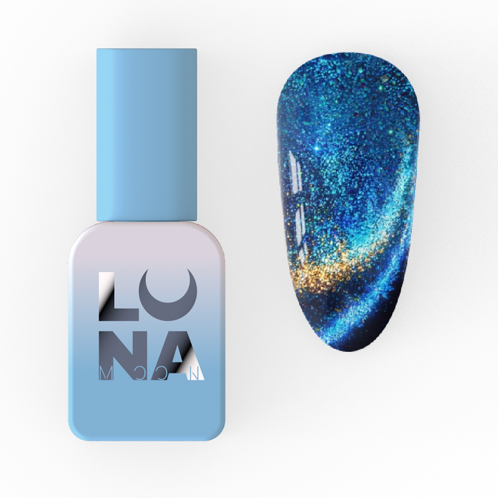 LUNAmoon. Color "Cat Eye" Gel Polish #266, 8 ml, lakier hybrydowy «Kocie oko» #1