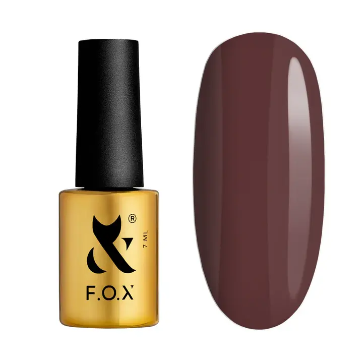 F.O.X. Gel polish, Mocha Mousse, #108, 7 ml. Гель-лак #1