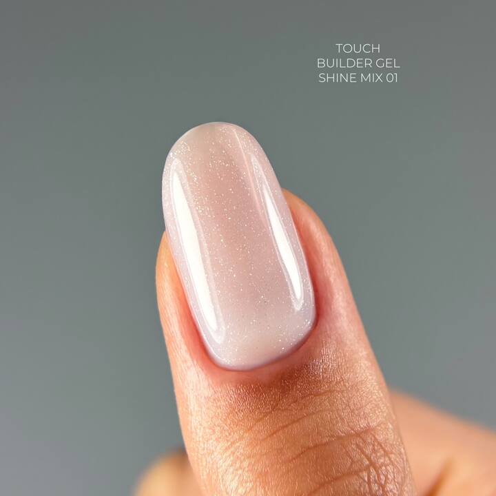 TOUCH. Builder Gel, Shine Mix, #1, 15 ml #2