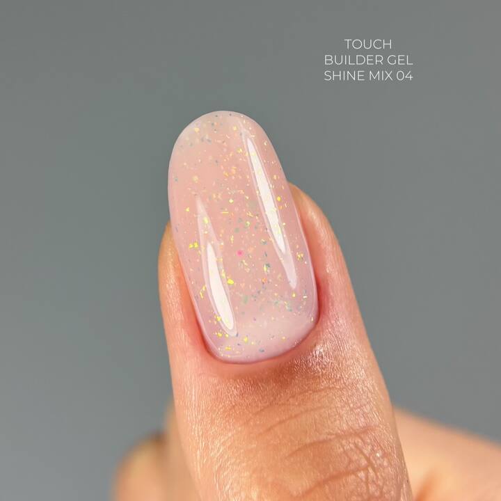 TOUCH. Builder Gel, Shine Mix, #4, 15 ml #2
