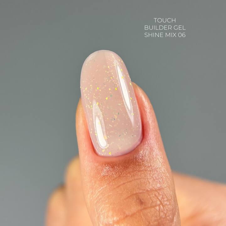 TOUCH. Builder Gel, Shine Mix, #6, 15 ml #2