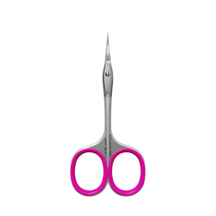 STALEKS. Cuticle scissors, Ножиці з гачком для кутикули SMART 50 TYPE 3 #1