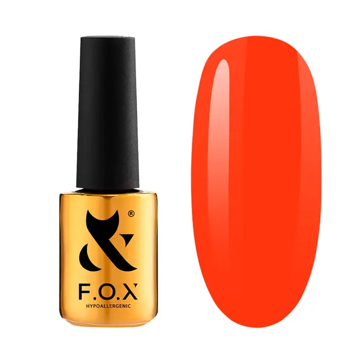 F.O.X. Gel polish, Spectrum, #036, Extreme, 7 ml. Гель-лак, неоновий #1