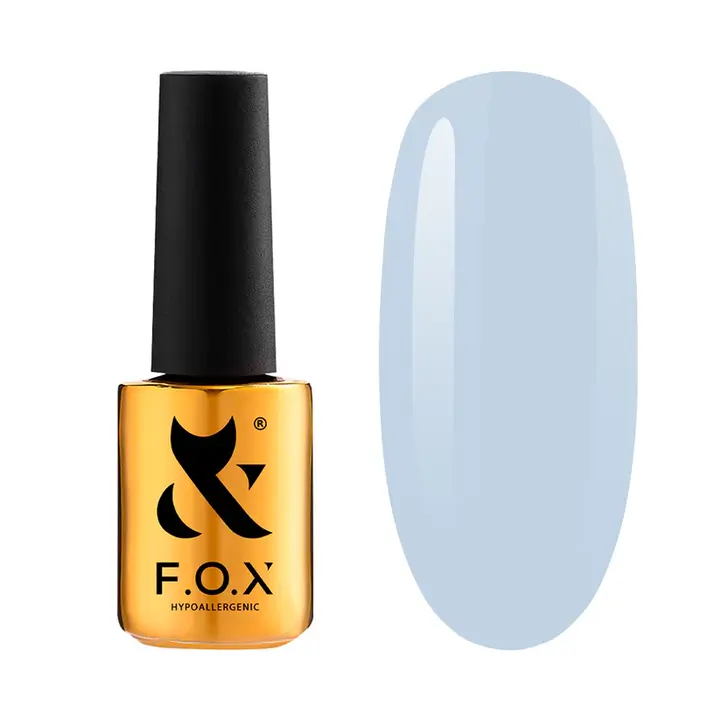 F.O.X. Gel polish, Spectrum, #054, Titanium, 7 ml. Гель-лак #1