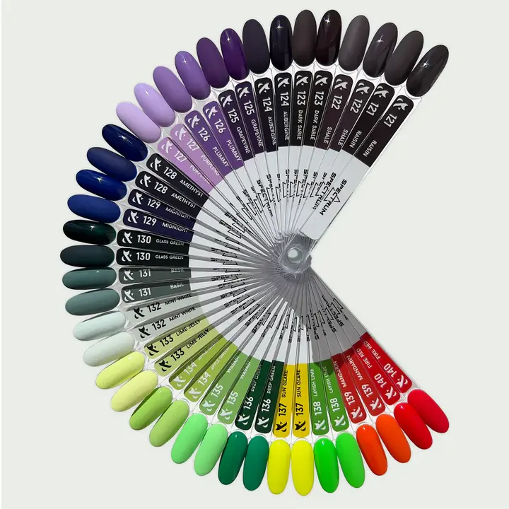 F.O.X. Gel polish, Spectrum, #123, Dark Sable, 7 ml. Гель-лак #2