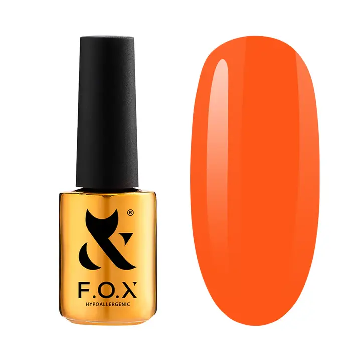 F.O.X. Gel polish, Spectrum, #035, Drive, 7 ml. Гель-лак, неоновий #1