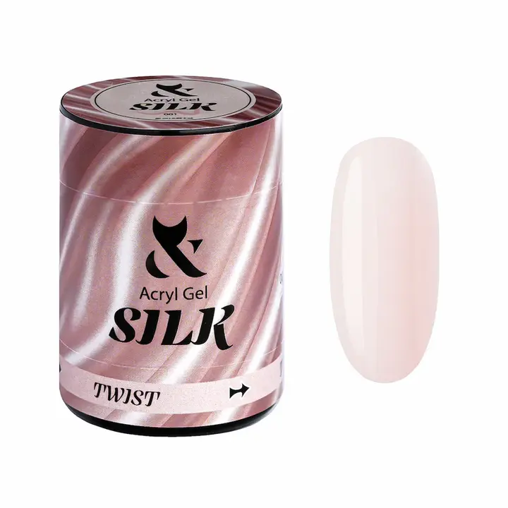 F.O.X. Acryl gel, Silk #001, 20 ml. Камуфлюючий акригель #1