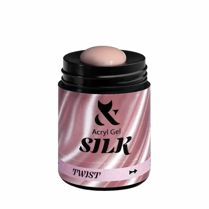 F.O.X. Acryl gel, Silk #002, 20 ml. Камуфлюючий акригель #2