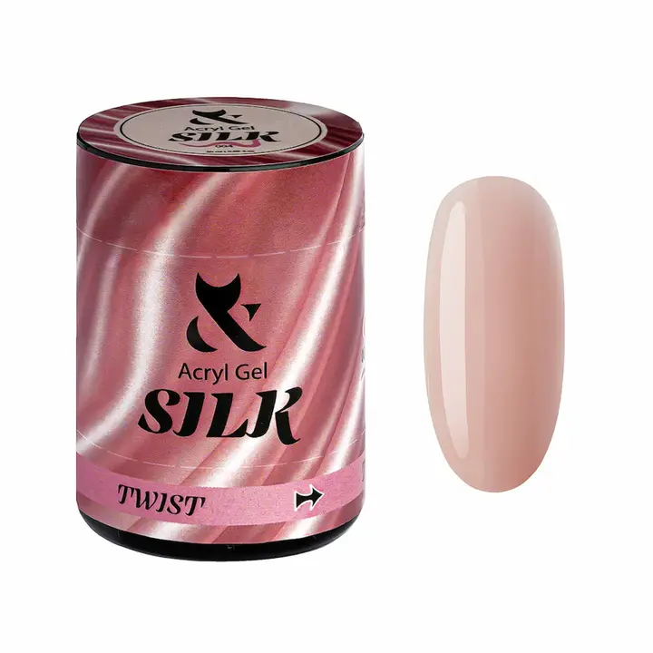 F.O.X. Acryl gel, Silk #004, 20 ml. Камуфлюючий акригель #1
