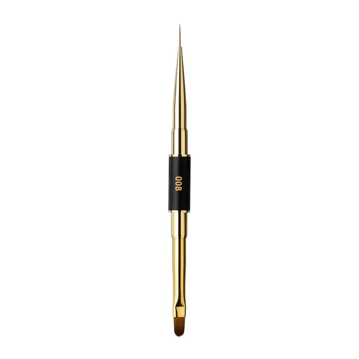 F.O.X. Art Brush 2in1, #008. Doppelseitiger Design- und Modellierpinsel "Kurzes Oval + langer Linear" #2