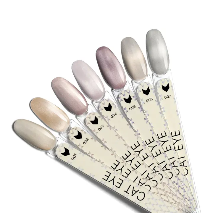 F.O.X. Gel polish, Cat Eye, #002, 7 ml. Гель-лак сатинове "Котяче око" #2