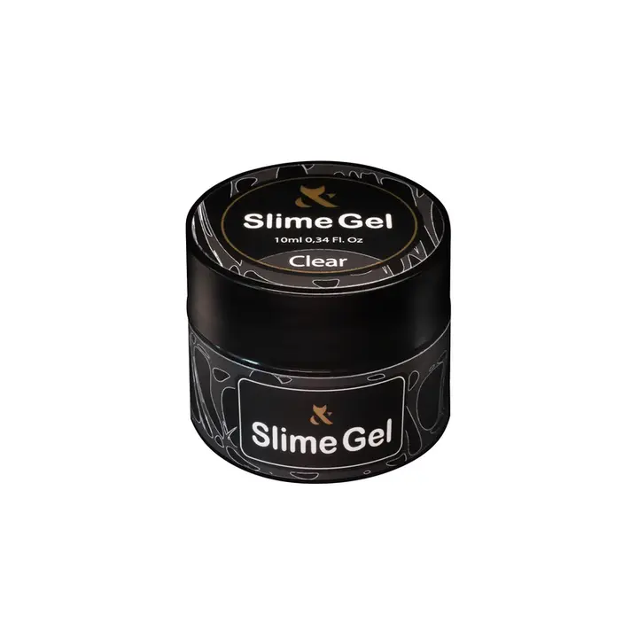 F.O.X. Slime Gel, 10 ml, Clear. Gel chewing-gum pour nail art #1